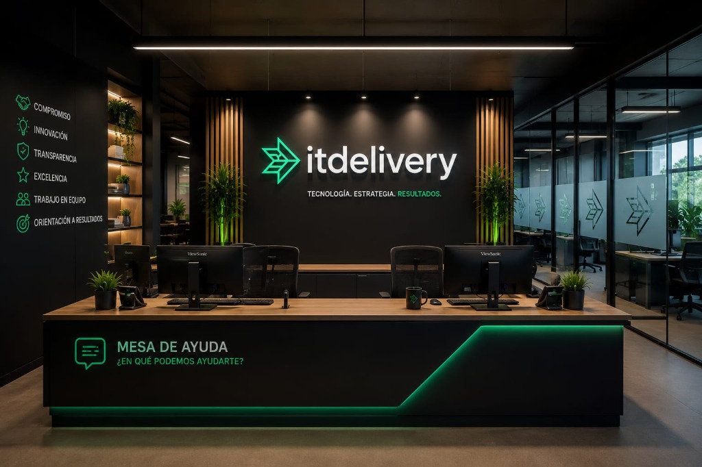 Mesa de ayuda y Recepción de ITDelivery